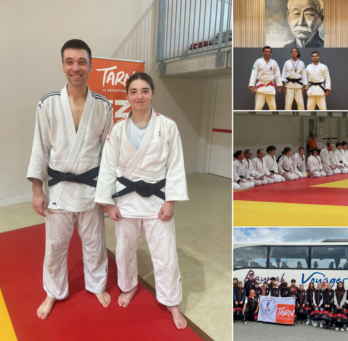 Mise à l’honneur d'athlètes d'Albi Judo Club
